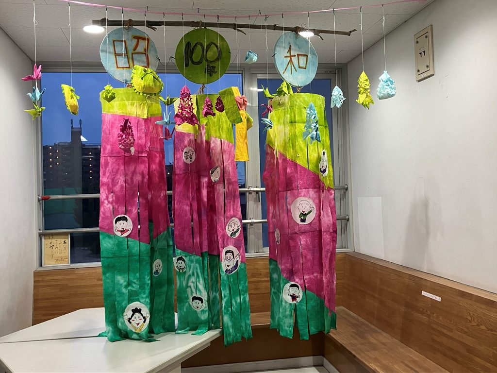 七夕飾り(柳生小学校)